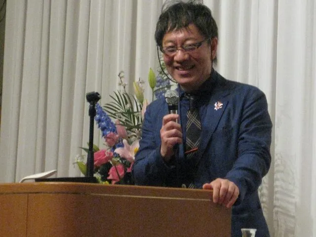 全理連中央講師会 令和5年度春期研修会で講演する中谷嘉孝